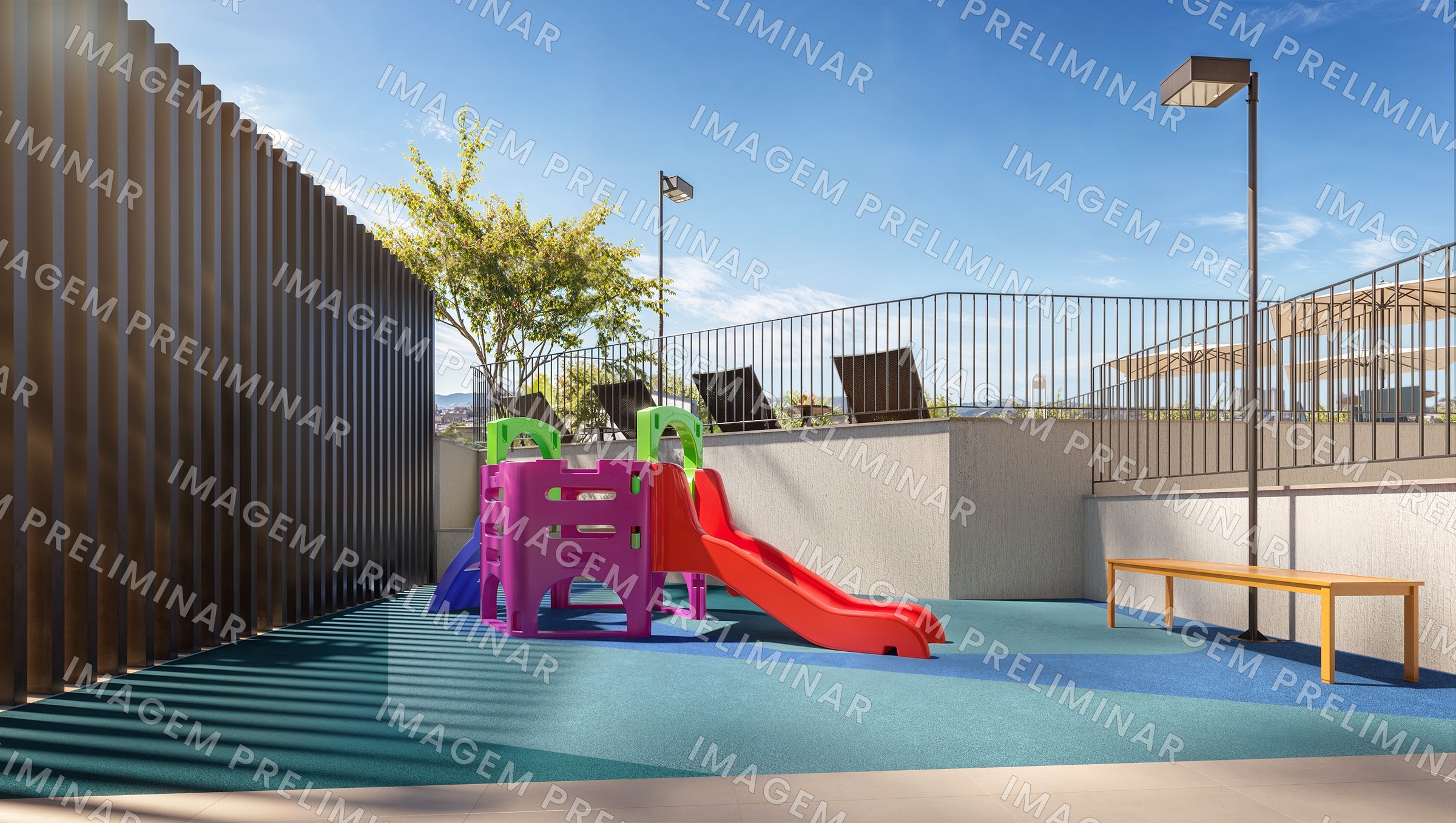 Perspectiva preliminar do playground